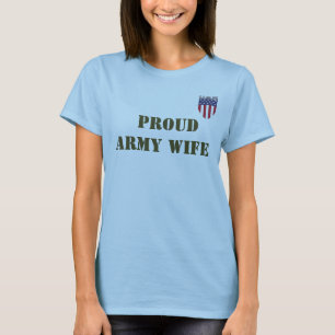 CAMISETA ESPOSA ORGULHOSA DO EXÉRCITO