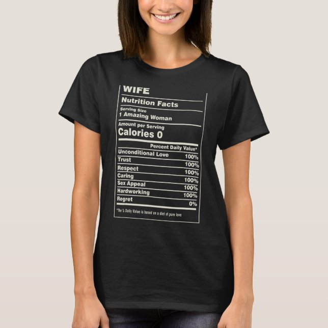 Camiseta Esposa para Mulher de Esposas Maridas (Frente)