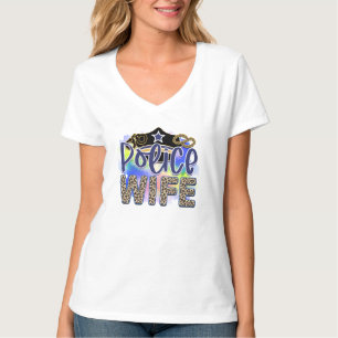 Camiseta Esposa policial