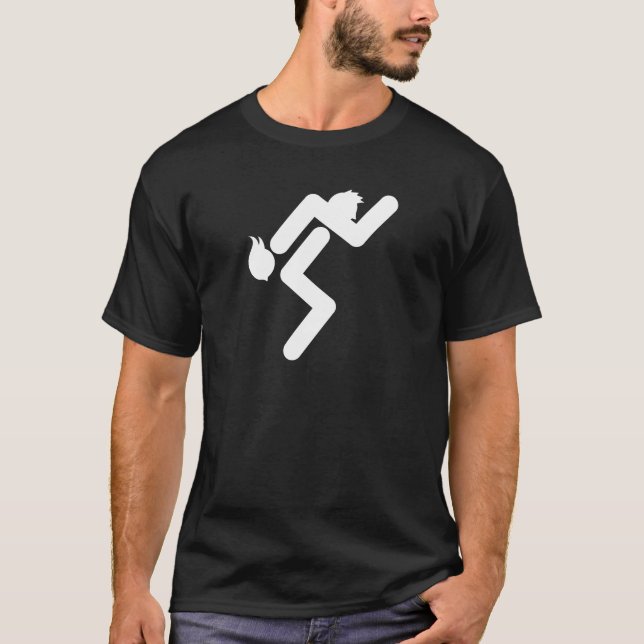 Camiseta Esposa que leva o t-shirt da obscuridade 2 (Frente)