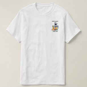 Camiseta Espremedor de Frutas Mantenha a Calma e a Saúde do