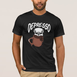 Camiseta Espresso Depressão Cutânea Pele Lover