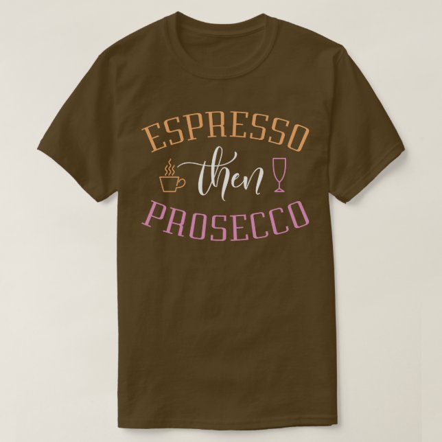 Camiseta Espresso Então Prosecco (Frente do Design)