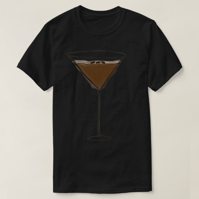 Camiseta Espresso Martini Clássico (Frente do Design)