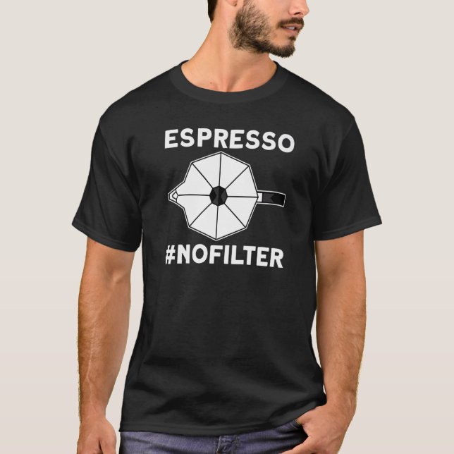 Camiseta Espresso Nofilter Coffee  1 (Frente)