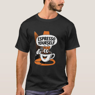 Camiseta Espresso Seu Engraçado Café Lover Pun Ideia Dotada
