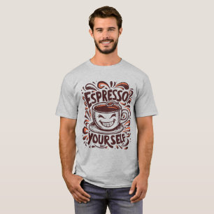 Camiseta Espresso Yourself Café Lover T-shirt