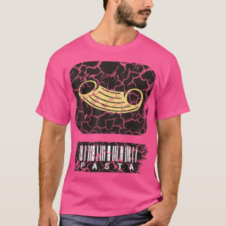 Camiseta Espuma de espuma de Cozinhar comida em relevo