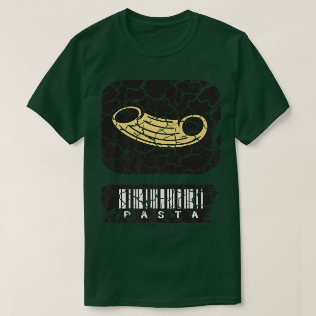 Camiseta Espuma de espuma de Cozinhar comida em relevo (Frente do Design)