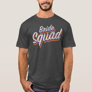 Camiseta Esquadra da Noiva Correspondente Avestruzes Damas