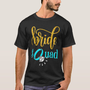 Camiseta Esquadra da Noiva Festa de Despedida de Solteira A
