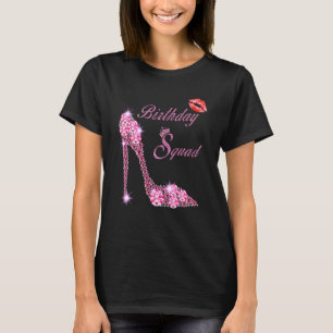 Camiseta Esquadra de Aniversário para Mulheres Rainhas de A