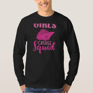 Camiseta Esquadra De Cruzeiros Meninas Para Uma Fatura Cruz