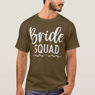 Camiseta Esquadra de Noiva de Casamento Chuveiro de Noiva C