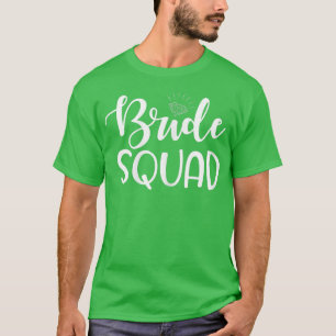 Camiseta Esquadra de Noiva Feminina Festa de Casamento e De
