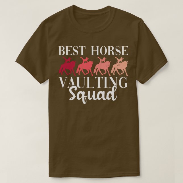Camiseta Esquadra Equestre de Salto Equestre Ho (Frente do Design)
