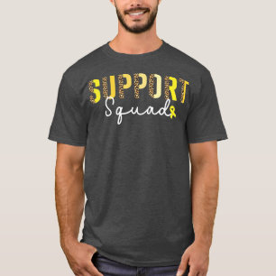 Camiseta Esquadra Leopardo K: Apoio à Consciência do Cancer