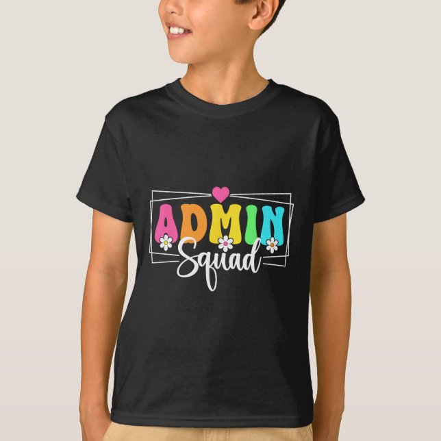 Camiseta Esquadrão Admin Escola Principal Istant Ck Para Es (Frente)