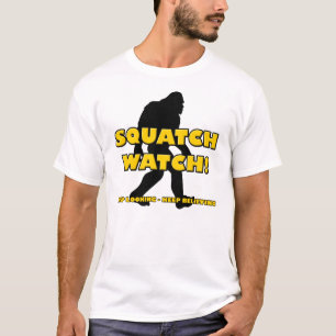 Camiseta Esquadrão Assistente Engraçado Sasquatch Pé Gra