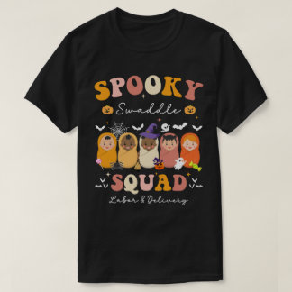 Camiseta Esquadrão Assustador de Enfaixamento Trabalho & Pa