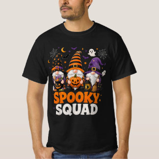 Camiseta Esquadrão Assustador Gnome de Halloween