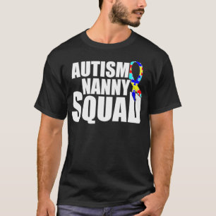 Camiseta Esquadrão Autista Autista da Esquadra Autista Auti