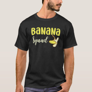 Camiseta Esquadrão Banana Fruta Banana Férias de Verão