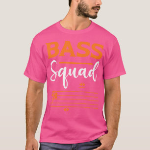 Camiseta Esquadrão Bass. Música Coral Musical Theater Opera