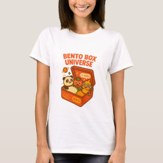Camiseta Esquadrão Bento Box – Adesivo de Desenho de Comida