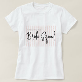 Camiseta Esquadrão Chic Brid do Partido Pajama