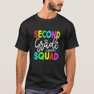 Camiseta Esquadrão Cortado de Segundo Grau Primeiro Dia da