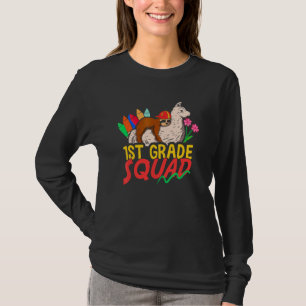 Camiseta Esquadrão da 1ª Série  Llama Sloth Escola de Prime