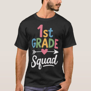 Camiseta Esquadrão da 1ª Série Primeiro Professor Equipe de