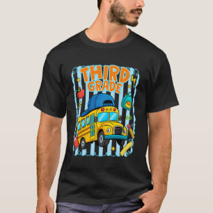 Camiseta Esquadrão da 3ª Série Autocarro Volta às Aulas Pro