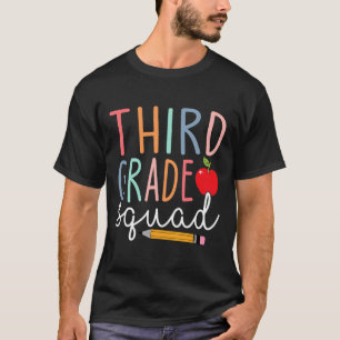 Camiseta Esquadrão da 3ª Série Terceira Série de Volta à Es