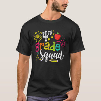 Camiseta Esquadrão da 4ª Série Primeiro Dia Professora Cria
