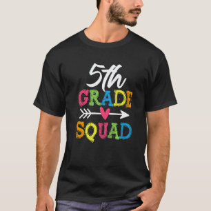 Camiseta Esquadrão da 5ª Série de Volta à Escola Professor