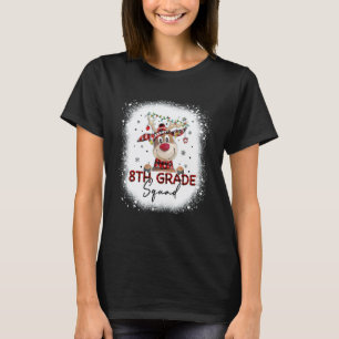 Camiseta Esquadrão da 8ª Série Xadrez Rena Chapéu de Papai