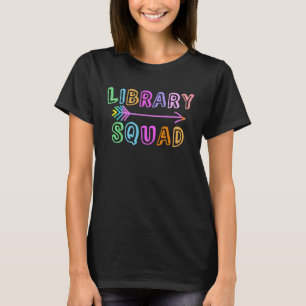 Camiseta ESQUADRÃO DA BIBLIOTECA Professor Infantil Volta à