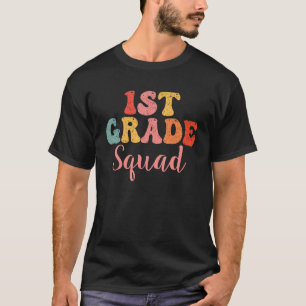 Camiseta Esquadrão Da Classe 1rua Retro Primeiro Dia Da Cul