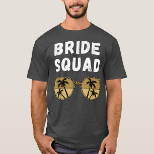 Camiseta Esquadrão da Noiva Aniversário de Casamento da Fes