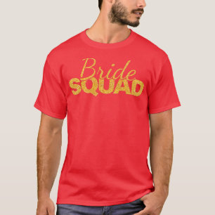 Camiseta Esquadrão da Noiva Despedida de Solteira Damas de