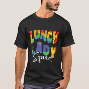 Camiseta Esquadrão da Senhora do Almoço Tie Dye De Volta à