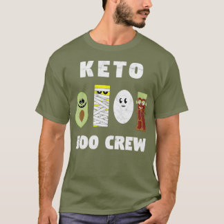 Camiseta Esquadrão da Tripulação de Keto Boo Engraçado