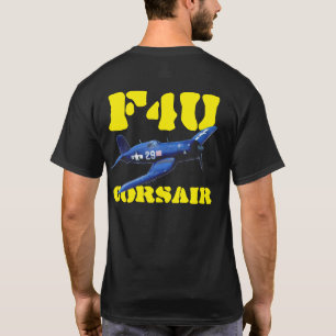 CAMISETA ESQUADRÃO DAS OVELHAS NEGRAS DO CORSÁRIO DE F4U