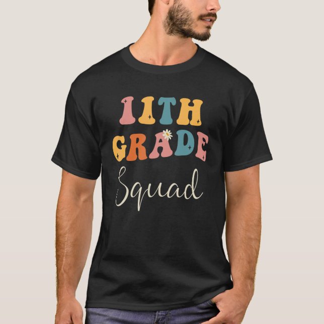 Camiseta Esquadrão de 11 com Grau Retro Vibes 1rua Da (Frente)
