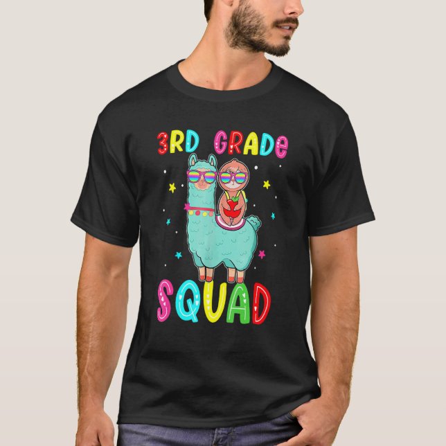 Camiseta Esquadrão De 3º Grau - Esquadrão - Llama De Volta  (Frente)
