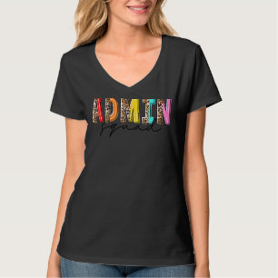 Camiseta Esquadrão De Admin-Leopardo No Último Dia Do Profe