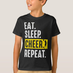 Camiseta Esquadrão de Animação Comer Dormir Animar Repetir