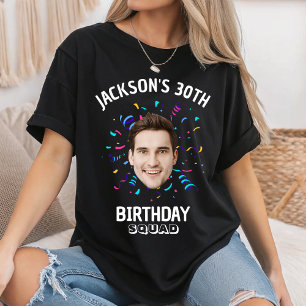 Camiseta Esquadrão de Aniversário de 10º 20º 30º 40º 50 Ros